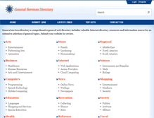 Tablet Screenshot of generalservicesdirectory.com